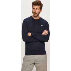 Lacoste - Bluza. Szare bluzy męskie Lacoste, s, z aplikacjami, z elastanu, z okrągłym kołnierzem, bez rękawów, bez kaptura. Za 389,90 zł.