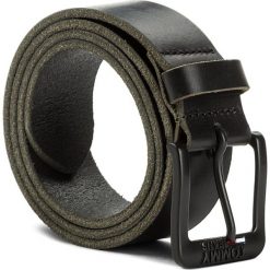 Pasek Męski TOMMY JEANS - Tjm Classic Belt 4.0 AM0AM03363 002. Czarne paski męskie Tommy Jeans, w paski, z jeansu. Za 179,00 zł.