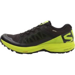 Salomon XA ELEVATE GTX Obuwie do biegania Szlak black/lime green. Czarne buty do biegania męskie Salomon, z materiału. Za 679,00 zł.