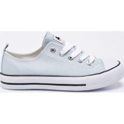 American Club - Tenisówki dziecięce. Szare buty dziewczęce sportowe American CLUB, z gumy, na sznurówki. W wyprzedaży za 34,90 zł.