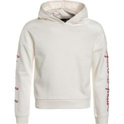 Bluzy chłopięce: LMTD NLFNASHA HOOD Bluza z kapturem snow white