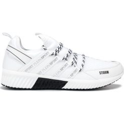 Philipp Plein Sport Logos Tenisówki Biały. Białe buty sportowe męskie Philipp Plein Sport, z materiału, bez zapięcia, tenisowe. Za 922,95 zł.