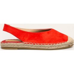 Answear - Espadryle Guapissima. Pomarańczowe espadryle damskie ANSWEAR, bez wzorów, z gumy, bez obcasa, na obcasie. W wyprzedaży za 79,90 zł.