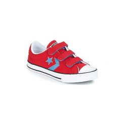 Buty Dziecko Converse Star Player-Ox. Czerwone trampki chłopięce Converse, bez wzorów, retro, bez zapięcia. Za 139,30 zł.
