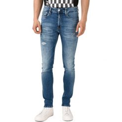 Calvin Klein 016 Dżinsy Niebieski. Niebieskie jeansy męskie Calvin Klein, bez wzorów. Za 600,95 zł.