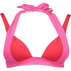 Biustonosz bikini "Savannah Sunset" w kolorze różowo-czerwonym. Czerwone biustonosze push up marki Heidi Klum Intimates. W wyprzedaży za 194,95 zł.