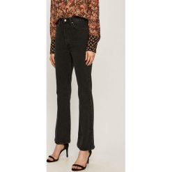 Levi's - Jeansy Ribcage Boot. Czarne jeansy damskie Levi's®, s, z podwyższonym stanem. Za 499,90 zł.
