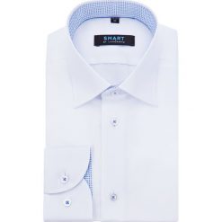 Koszula Biała Smart by Lancerto. Białe koszule męskie LANCERTO, m, z bawełny, eleganckie. Za 249,90 zł.