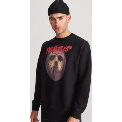 Bluza Friday the 13th - Czarny. Czarne bluzy męskie Reserved, s, bez wzorów, bez kołnierzyka, bez rękawów, bez kaptura. Za 119,99 zł.
