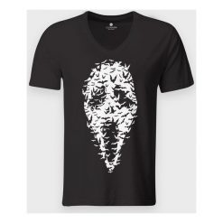 Koszulka męska v-neck Ghost Face Bats. Koszulki męskie MegaKoszulki, m, bez wzorów, z bawełny, klasyczne, bez kołnierzyka, bez rękawów. Za 59,90 zł.