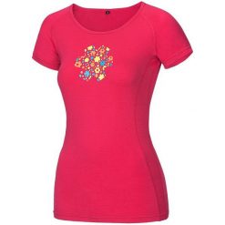 Ocun Bamboo Meadow Rose Pink M. Różowe koszulki męskie Ocun, m, bez wzorów, z elastanu, sportowe, bez kołnierzyka, bez rękawów. Za 108,88 zł.