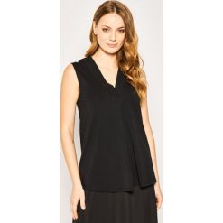 Bluzka Weekend Max Mara Multic 59410501. Niebieskie bluzki damskie Weekend Max Mara, l, bez wzorów, z elastanu, bez kołnierzyka, bez rękawów. W wyprzedaży za 189,00 zł.