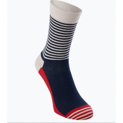 Happy Socks - Skarpety męskie, czerwony. Czerwone skarpetki męskie Happy Socks, bez wzorów, z bawełny. Za 44,95 zł.