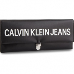 Torebka CALVIN KLEIN JEANS - Sculpted Lg Ew Clutch K40K400612 001. Czarne torebki klasyczne damskie Calvin Klein Jeans, z jeansu. Za 449,00 zł.