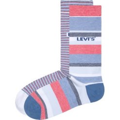 Levi's 2-pack Skarpetki Niebieski Czerwony. Czerwone skarpetki męskie Levi's®, w paski, z elastanu. Za 44,95 zł.