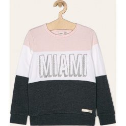 Name it - Bluza dziecięca 122-164 cm. Niebieskie bluzy dziewczęce Name it, z aplikacjami, z bawełny, bez rękawów, bez kaptura. Za 99,90 zł.
