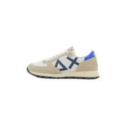 Buty Sun68 NIKI NYLON. Białe trampki męskie SUN68, bez wzorów, z nylonu, bez zapięcia. Za 370,84 zł.