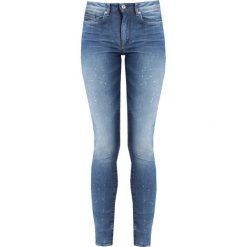GStar STAR SHAPE HIGH SUPER SKINNY Jeans Skinny Fit lt aged painted. Niebieskie jeansy damskie skinny marki G-Star, z elastanu. Za 749,00 zł.