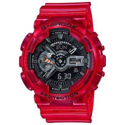 Zegarki męskie: Zegarek Casio Zegarek męski G-Shock Coral Reef Color Limited czerwony (GA-110CR-4AER)