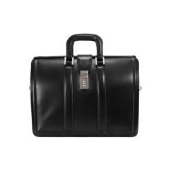 Teczka na laptopa MCKLEIN Morgan 17 cali Czarny. Czarne torby męskie skórzane Mcklein, w paski, klasyczne, na ramię. Za 1206,99 zł.