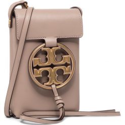Torebka TORY BURCH - Miller Metal Phone Cross-Body 61183 Oryx 279. Brązowe listonoszki damskie Tory Burch, na co dzień, bez wzorów, ze skóry, bez dodatków. Za 1099,00 zł.