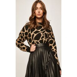 Answear - Sweter. Czarne swetry damskie ANSWEAR, s, bez wzorów, z elastanu, bez rękawów, bez kaptura. Za 119,90 zł.