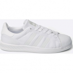 Adidas Originals - Buty superstrar bounce. Szare buty skate męskie adidas Originals, z gumy. W wyprzedaży za 299,90 zł.