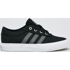 Adidas Originals - Tenisówki dziecięce Adi-Ease. Czarne trampki chłopięce adidas Originals, bez wzorów, z gumy, z okrągłym noskiem, na sznurówki. W wyprzedaży za 129,90 zł.