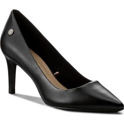 Szpilki: Szpilki TOMMY HILFIGER – Pointed Mid Heel Pump FW0FW02782 Black 990