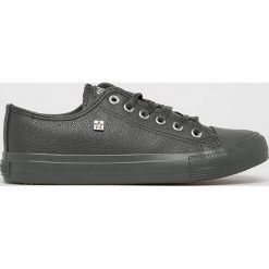 Big Star - Tenisówki. Szare trampki i tenisówki damskie BIG STAR, bez wzorów, z gumy, na sznurówki. W wyprzedaży za 49,90 zł.