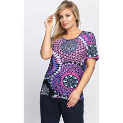 Fioletowy T-shirt Lovelight. Fioletowe bluzki damskie marki Born2be, l. Za 19,99 zł.