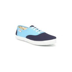 Buty Victoria 6651. Niebieskie trampki i tenisówki damskie Victoria, bez wzorów, z kauczuku, bez zapięcia. Za 83,40 zł.