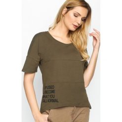 T-shirty damskie: Khaki T-shirt Refused