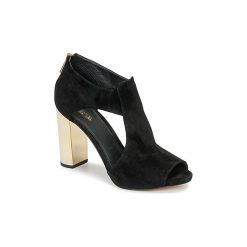 Sandały MICHAEL Michael Kors PALOMA OPEN TOE. Czarne sandały damskie marki MICHAEL Michael Kors, bez wzorów, z otwartym noskiem, bez obcasa, bez zapięcia. Za 769,00 zł.