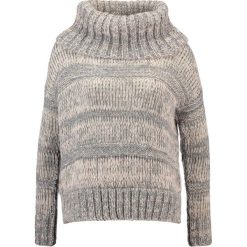 Swetry klasyczne damskie: Uno Piu Uno MAISON Sweter grey