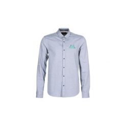 Koszule z długim rękawem Scotch Soda PAKRIS. Niebieskie koszule męskie Scotch & Soda, s, bez wzorów, bez kołnierzyka, z długim rękawem. Za 244,30 zł.