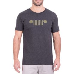 T-shirty męskie: T-shirt w kolorze ciemnoszarym