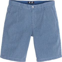 Spodenki i szorty męskie: Bermudy chino w paski bonprix niebieski w paski
