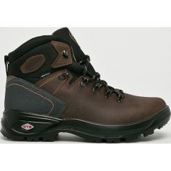 Grisport - Buty. Czarne buty trekkingowe męskie Grisport, na zimę, z materiału, na sznurówki, outdoorowe. Za 299,90 zł.