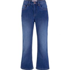 Wygodne dżinsy ze stretchem bonprix niebieski. Niebieskie jeansy damskie bonprix. Za 37,99 zł.