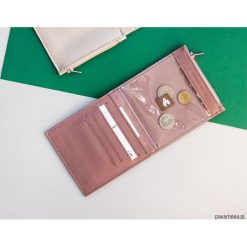 MIDI / Dark Rose - portfel ze skóry. Czerwone portfele męskie Pakamera, ze skóry. Za 150,00 zł.