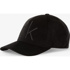 Calvin Klein - Damska czapka z daszkiem, czarny. Czarne czapki damskie Calvin Klein, bez wzorów. Za 179,95 zł.