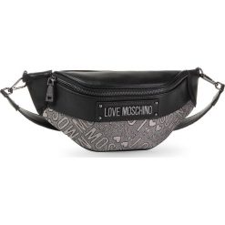 Saszetka nerka LOVE MOSCHINO - JC4216PP08KC190A Nero. Czarne nerki damskie Love Moschino, bez wzorów, ze skóry ekologicznej, młodzieżowe, bez dodatków. Za 639,00 zł.
