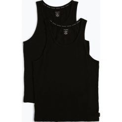 Calvin Klein - Podkoszulki męskie pakowane po 2 sztuki, czarny. Czarne podkoszulki męskie Calvin Klein, s, bez wzorów, z bawełny, bez rękawów. Za 149,95 zł.