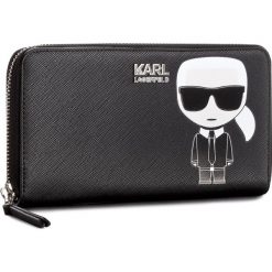 Akcesoria damskie: Duży Portfel Damski KARL LAGERFELD – 81KW3210 Black