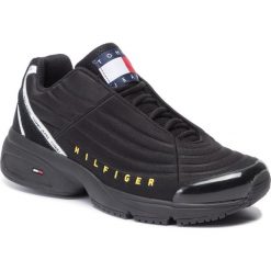 Sneakersy TOMMY JEANS - Heritage Tommy Jeans Sneaker EM0EM00318 Black 990. Czarne sneakersy męskie Tommy Jeans, bez zapięcia. Za 539,00 zł.