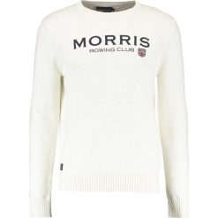 Swetry klasyczne męskie: Morris GEORGE ONECK Sweter off white
