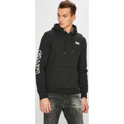 Levi's - Bluza. Czarne bluzy męskie Levi's®, s, bez wzorów, z bawełny, z kapturem, bez rękawów, z kapturem. W wyprzedaży za 179,90 zł.