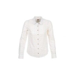 Koszule Tommy Jeans HENREEN. Białe koszule damskie marki Tommy Jeans, s, bez wzorów, z jeansu, bez kołnierzyka, bez rękawów. Za 351,20 zł.