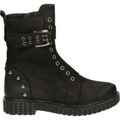 Botki - 2431506 NE450. Czarne botki damskie skórzane Venezia. Za 299,00 zł.